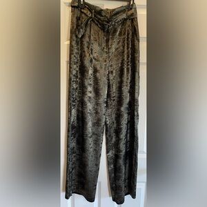 BCBG Maxazria wide leg shimmer pant